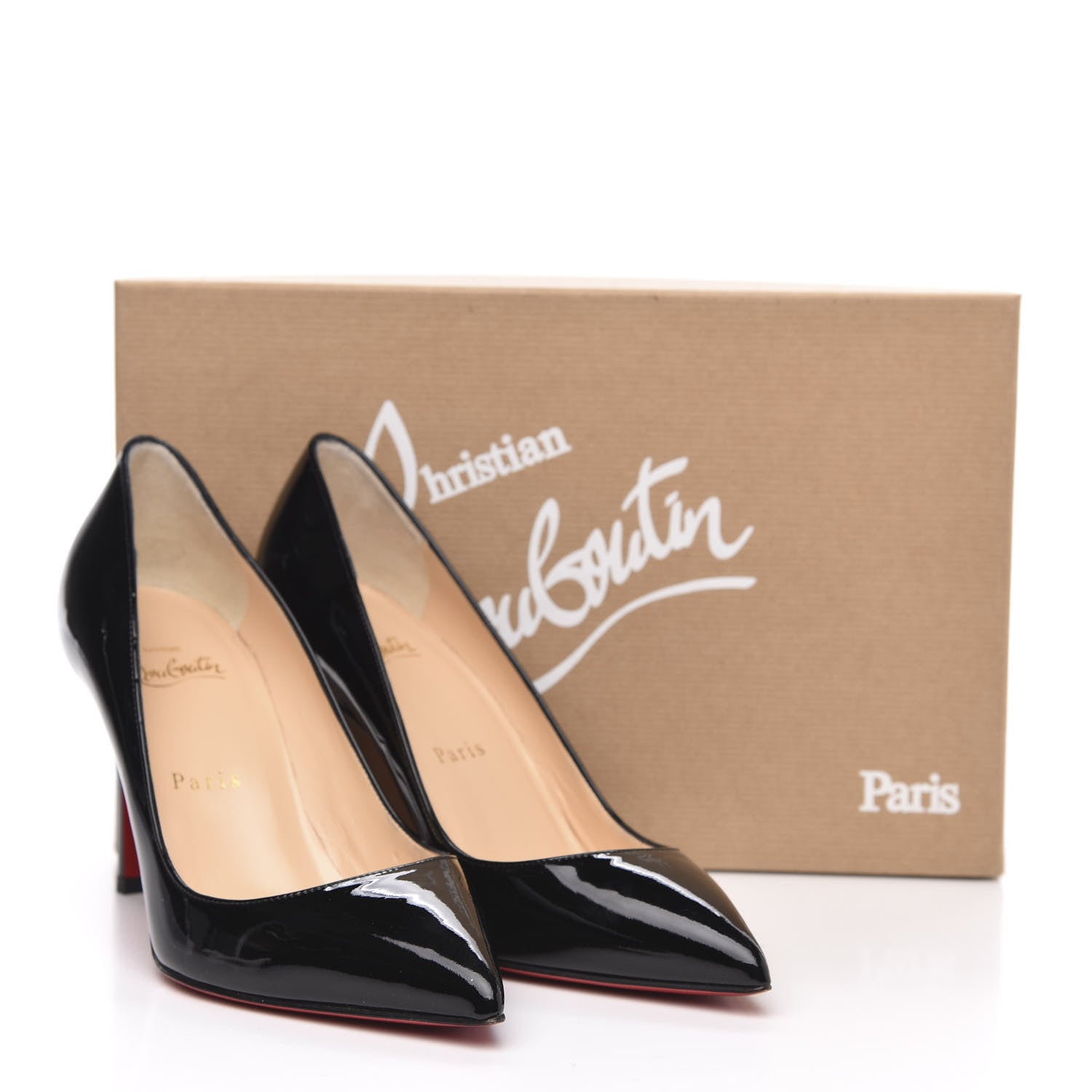 Christian Louboutin Patent Pigalle 85 Pumps 36.5 Black 9 of 9