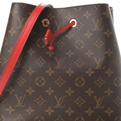 Louis Vuitton Monogram Neonoe MM Coquelicot 9 of 11