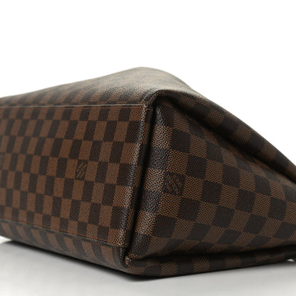 Louis Vuitton Damier Ebene Odeon Tote MM Black 9 of 11