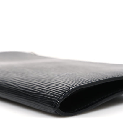 Louis Vuitton Epi Pochette Accessories 24 Black 10 of 10