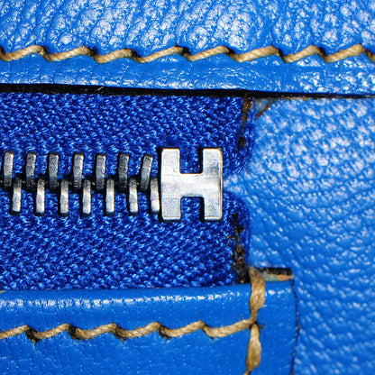 Hermes Swift Vibrato Birkin 35 Bleu Roi 17 of 25