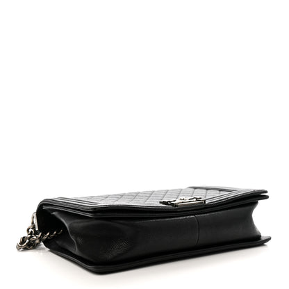 Chanel Caviar Quilted New Medium Boy Flap Black 4 of 10
