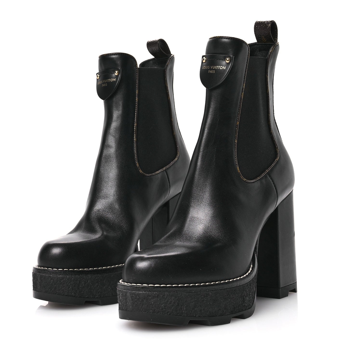 LV Beaubourge Ankle Boot 36.5 Black