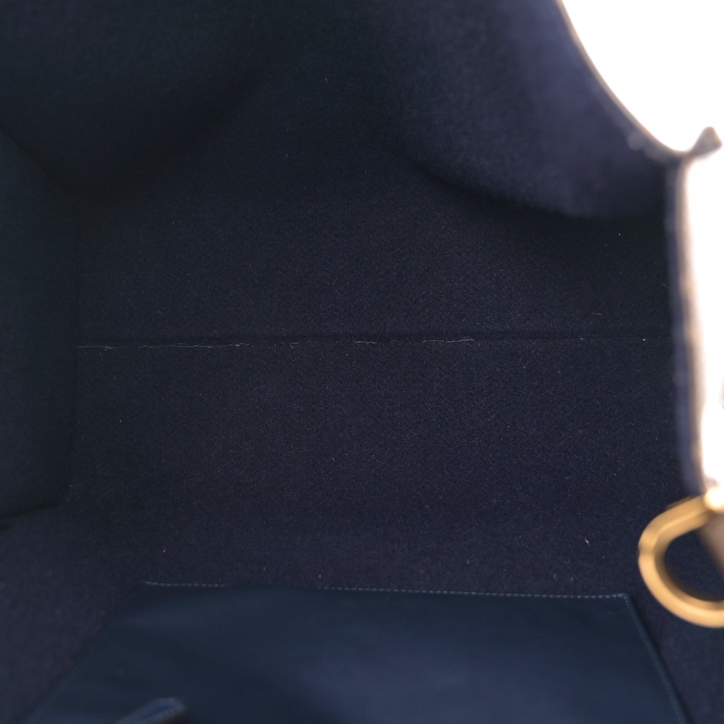 X FILA Glazed Fabric FF 1974 Mania Shopping Tote Bag Mogano Panna Blueberry