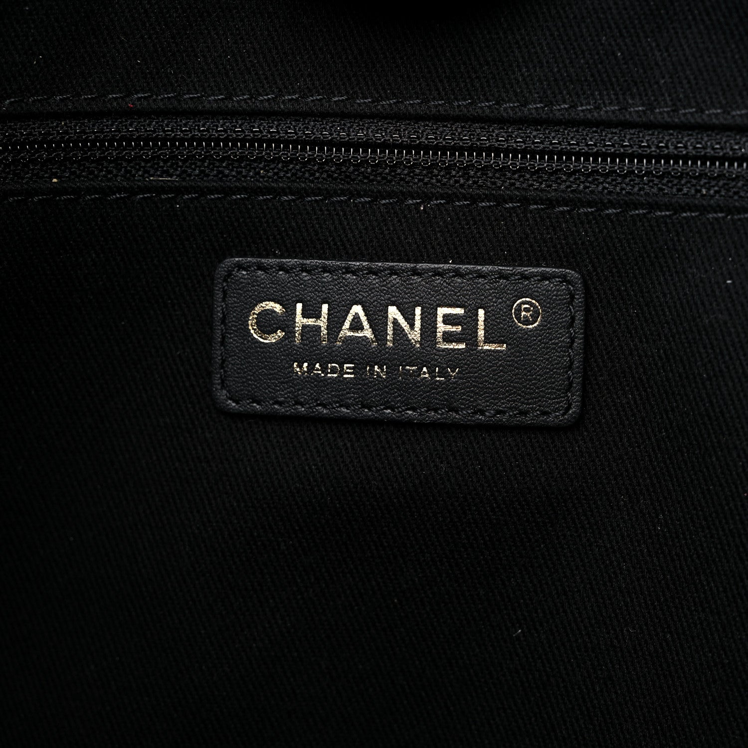 Chanel Lurex Boucle Small Deauville Tote Black 7 of 10