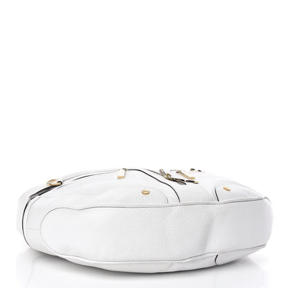 Versace Calfskin Hobo White 4 of 15