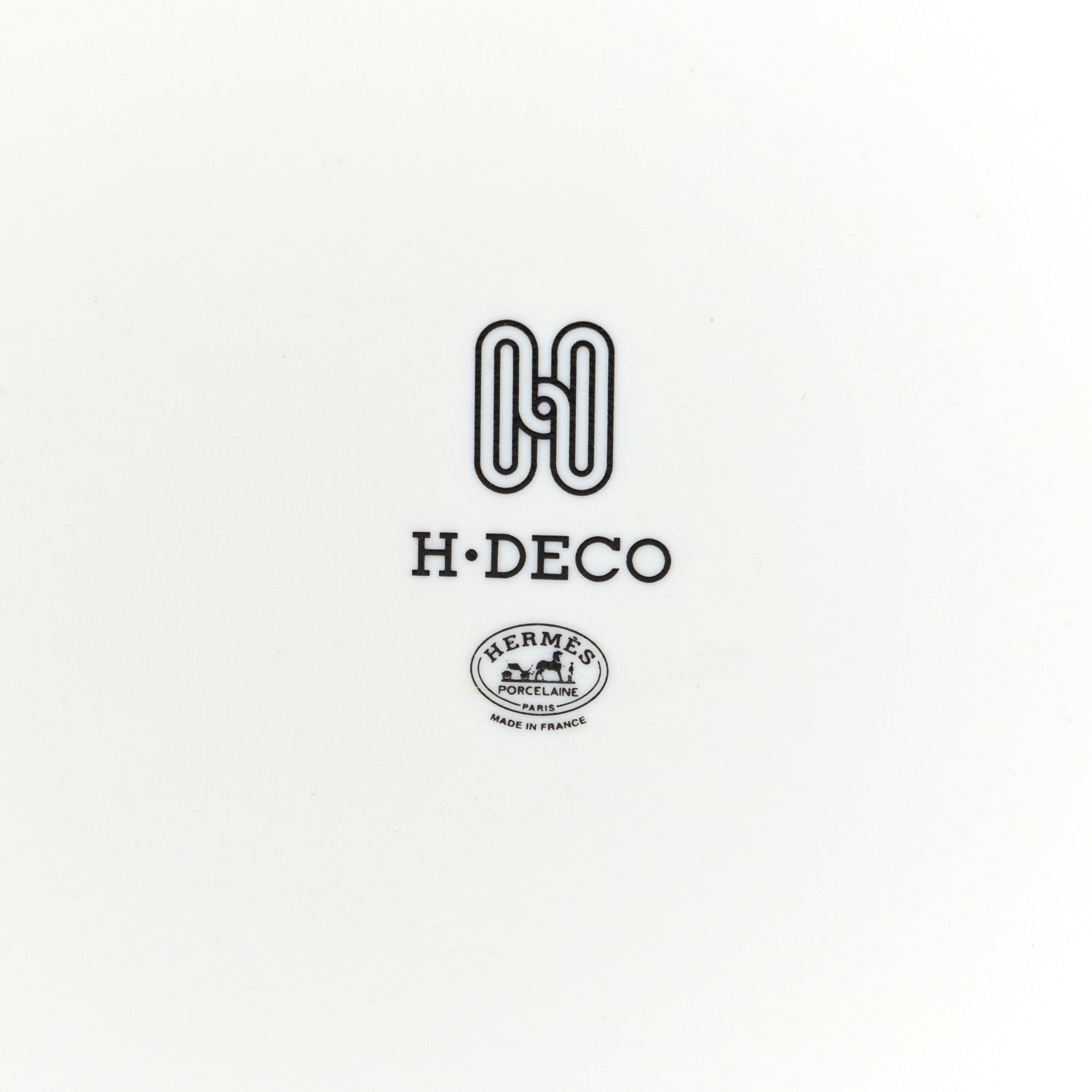 Hermes Porcelain H Deco Small Bowl Black 5 of 8