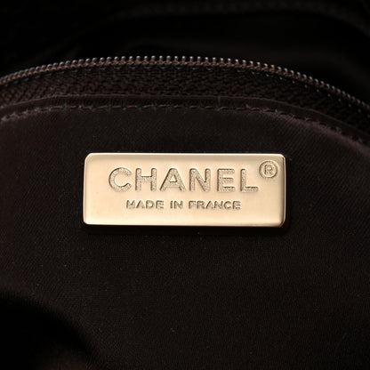Chanel Metallic Snakeskin Clutch Black Multicolor 6 of 10