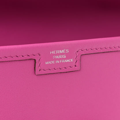 Hermes Swift Jige Elan 29 Clutch Rose Pourpre 6 of 8