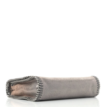 Stella McCartney Metallic Shaggy Deer Falabella Messenger Grey Taupe 3 of 4