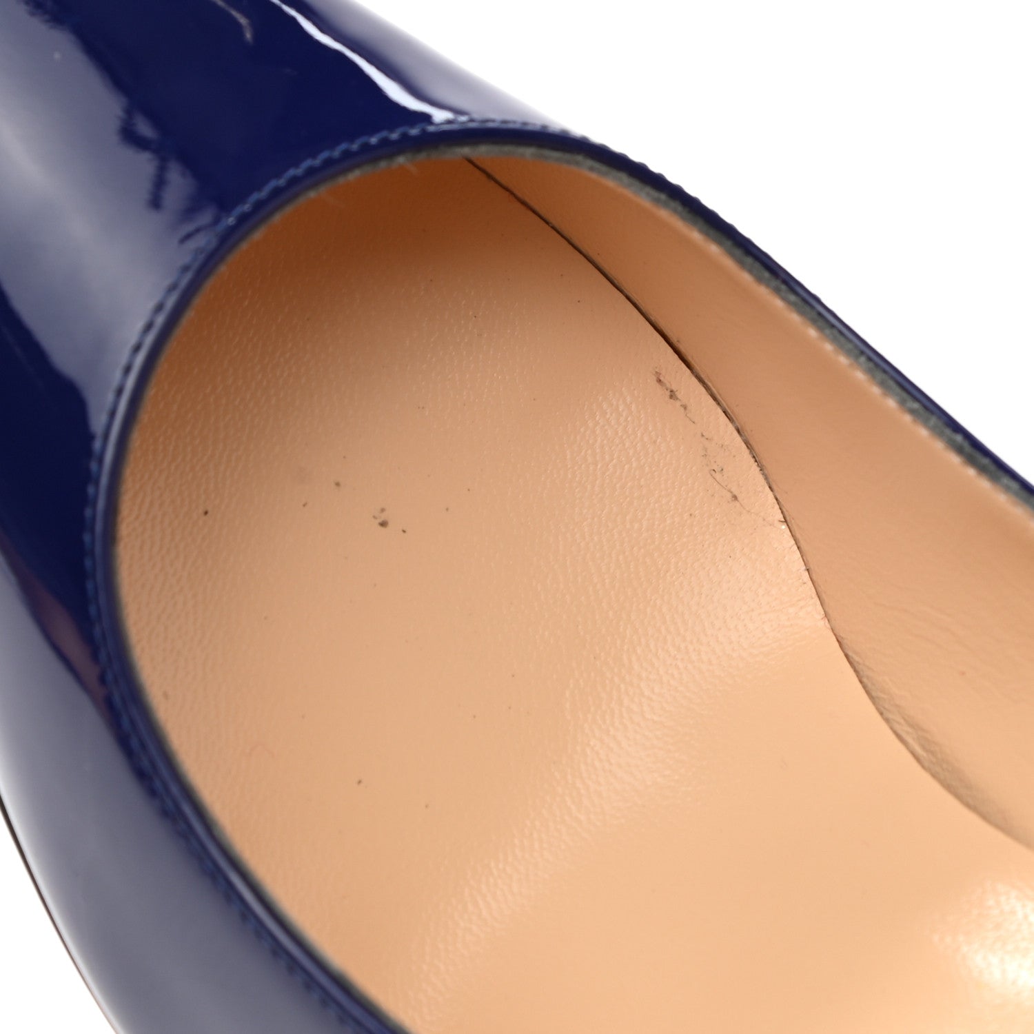 Christian Louboutin Patent So Kate 100 Pumps 36 China Blue 8 of 8