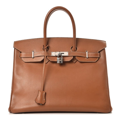 Hermes Epsom Birkin 35 Gold 1 of 40