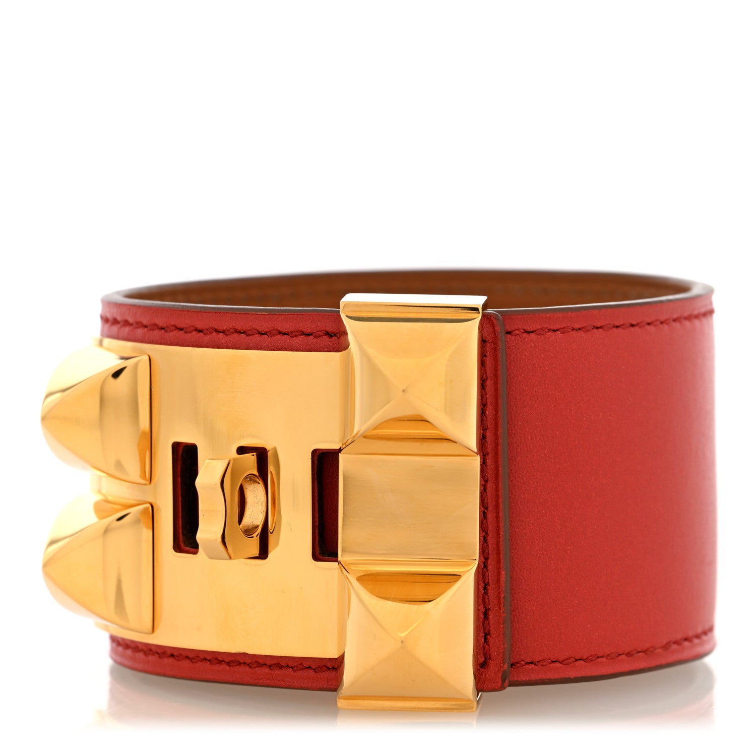 Hermes Swift Collier De Chien CDC Bracelet L Capucine 3 of 6