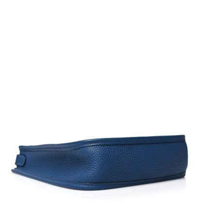 Hermes Taurillon Maurice Zigzag Evelyne TPM Deep Bleu Black White Deep Bleu 4 of 10
