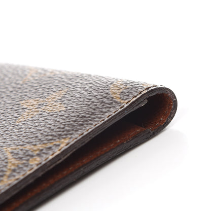 Louis Vuitton Monogram Simple Checkbook Holder Wallet Cover 8 of 9