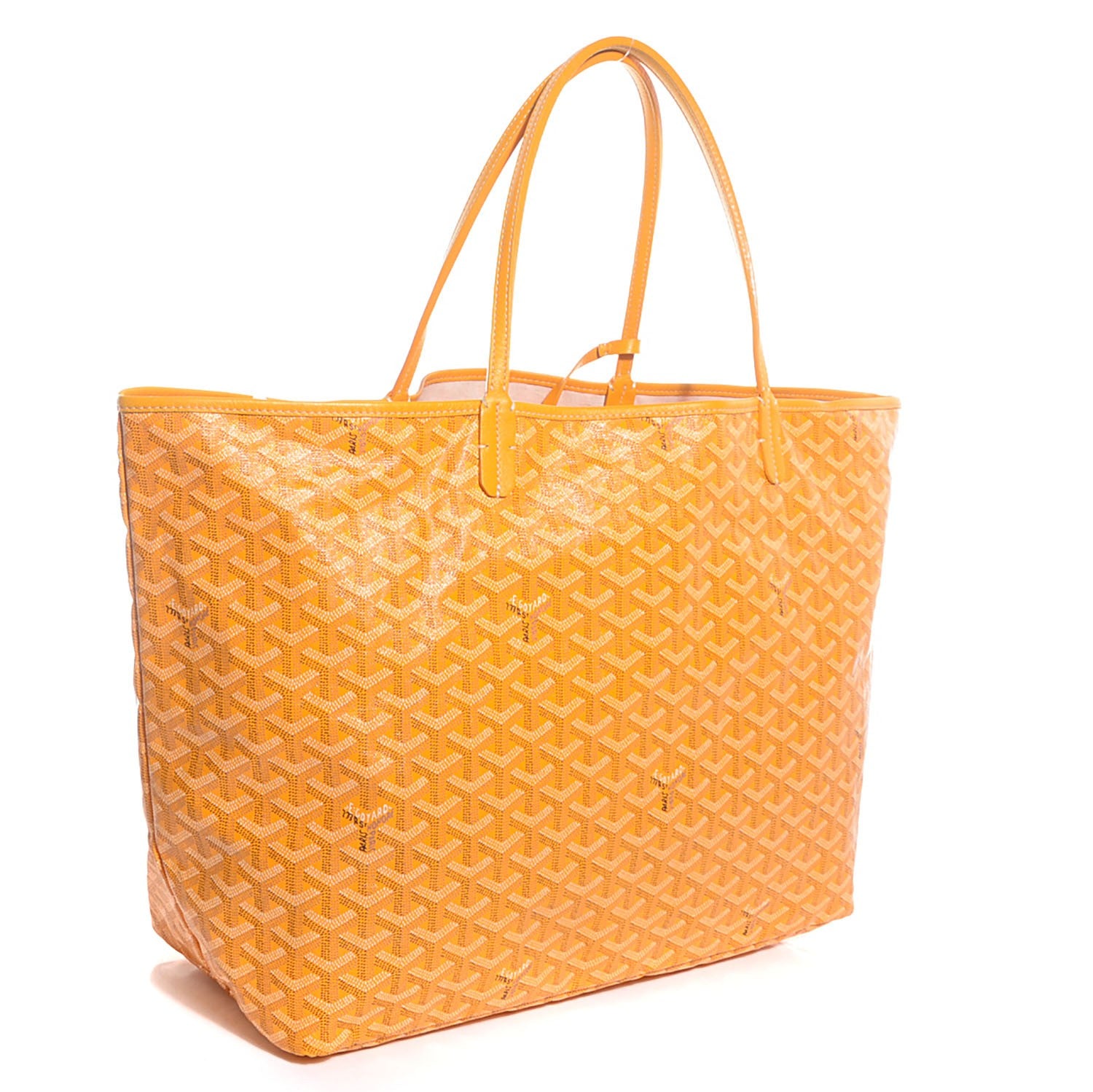 Goyard Goyardine Saint Louis GM Yellow 4 of 10