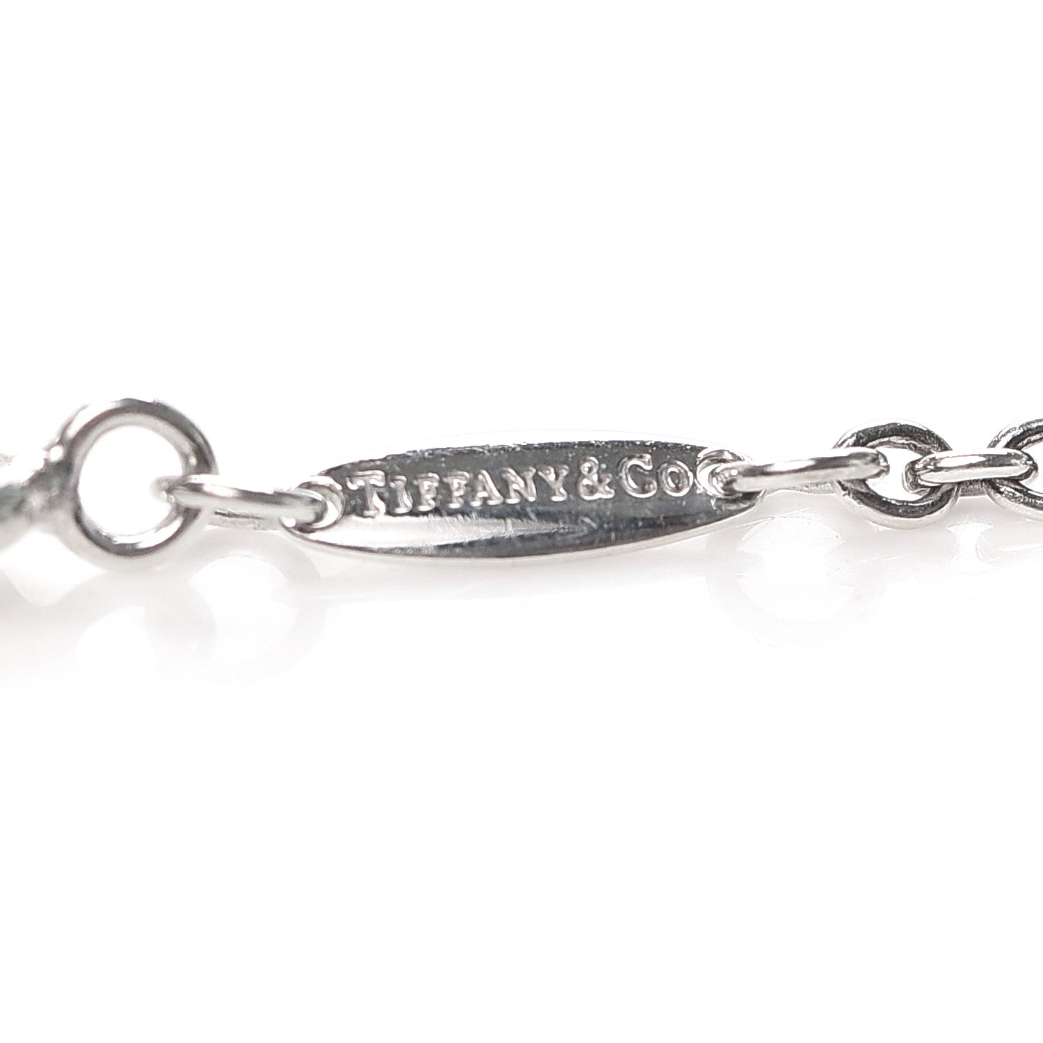 Tiffany Sterling Silver Elsa Peretti Teardrop Charm Bracelet 4 of 5