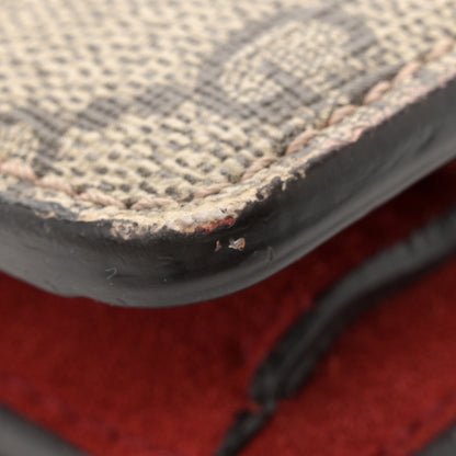 Gucci GG Supreme Monogram Suede Cudu Medium Dionysus Shoulder Bag Beige Ebony Vulcanic Red 16 of 16
