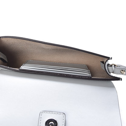 Chloe Suede Calfskin Mini Faye Shoulder Bag Airy Grey 5 of 10