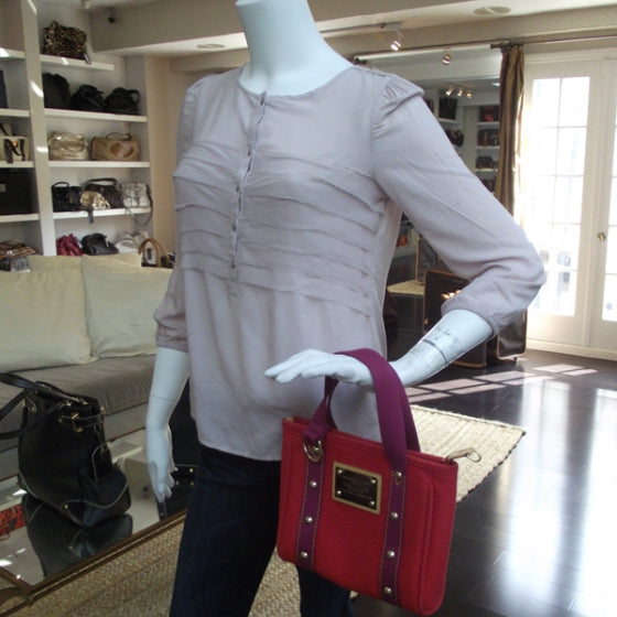 Louis Vuitton Antigua Cabas PM RED 2 of 9