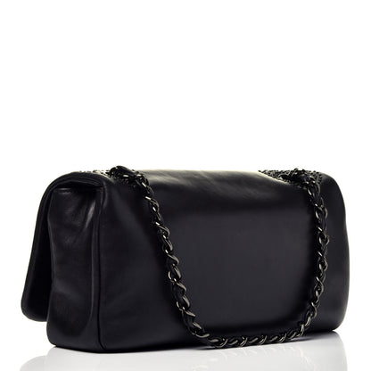 Chanel Lambskin Studded CC East West Flap Black 3 of 9