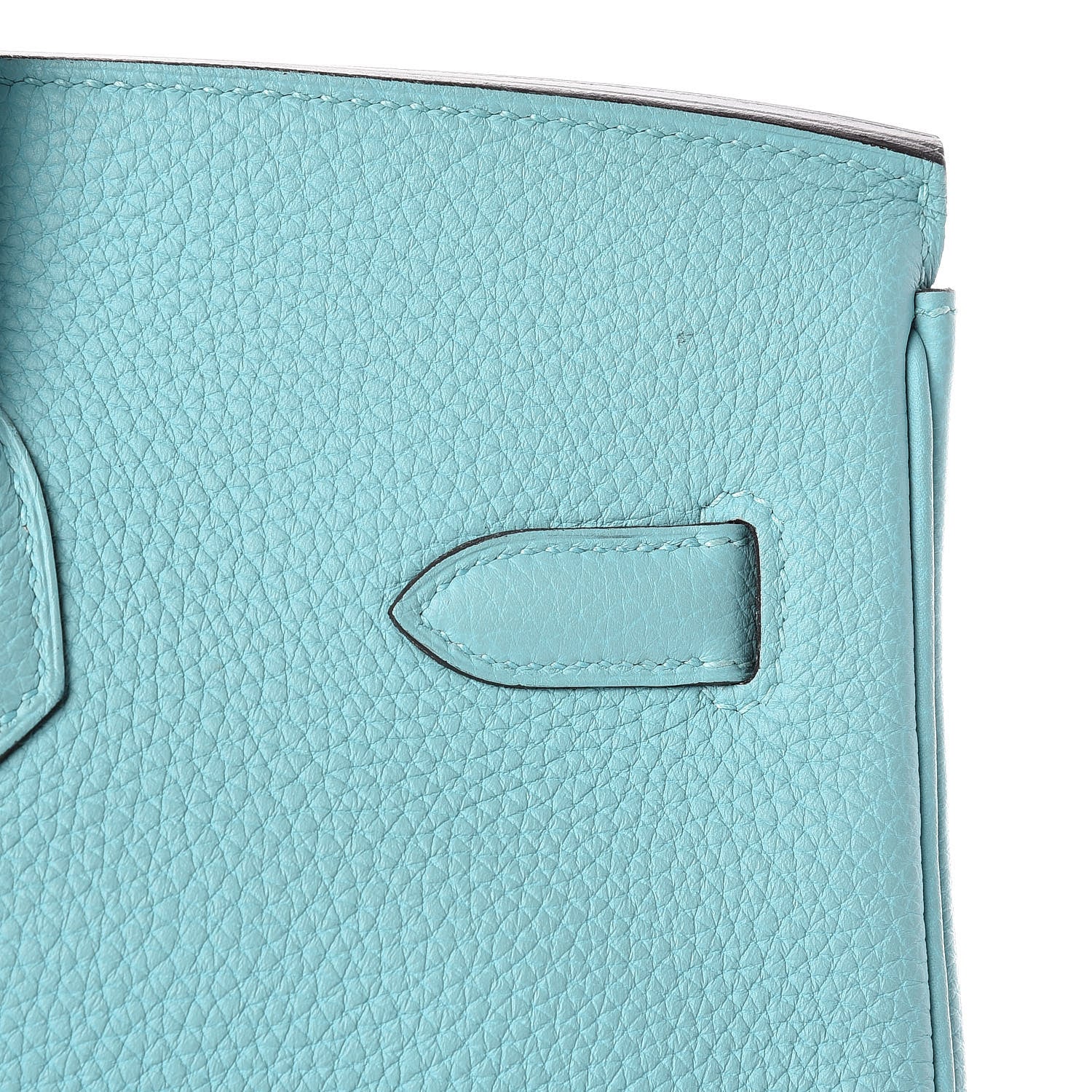 Hermes Togo Birkin 35 Bleu Atoll 9 of 36