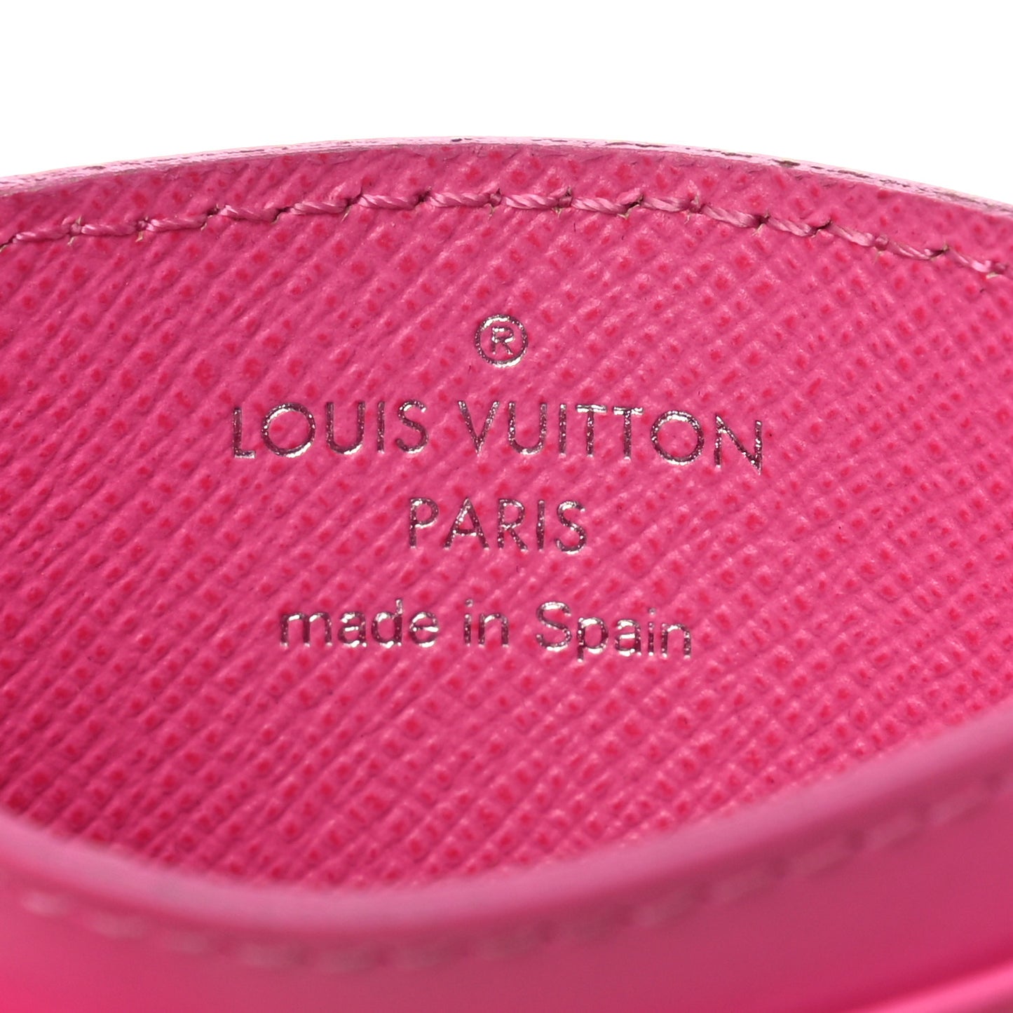 Epi Card Holder Pink