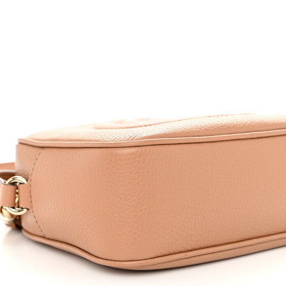 Gucci Pebbled Calfskin Small Soho Disco Bag Camelia 8 of 10