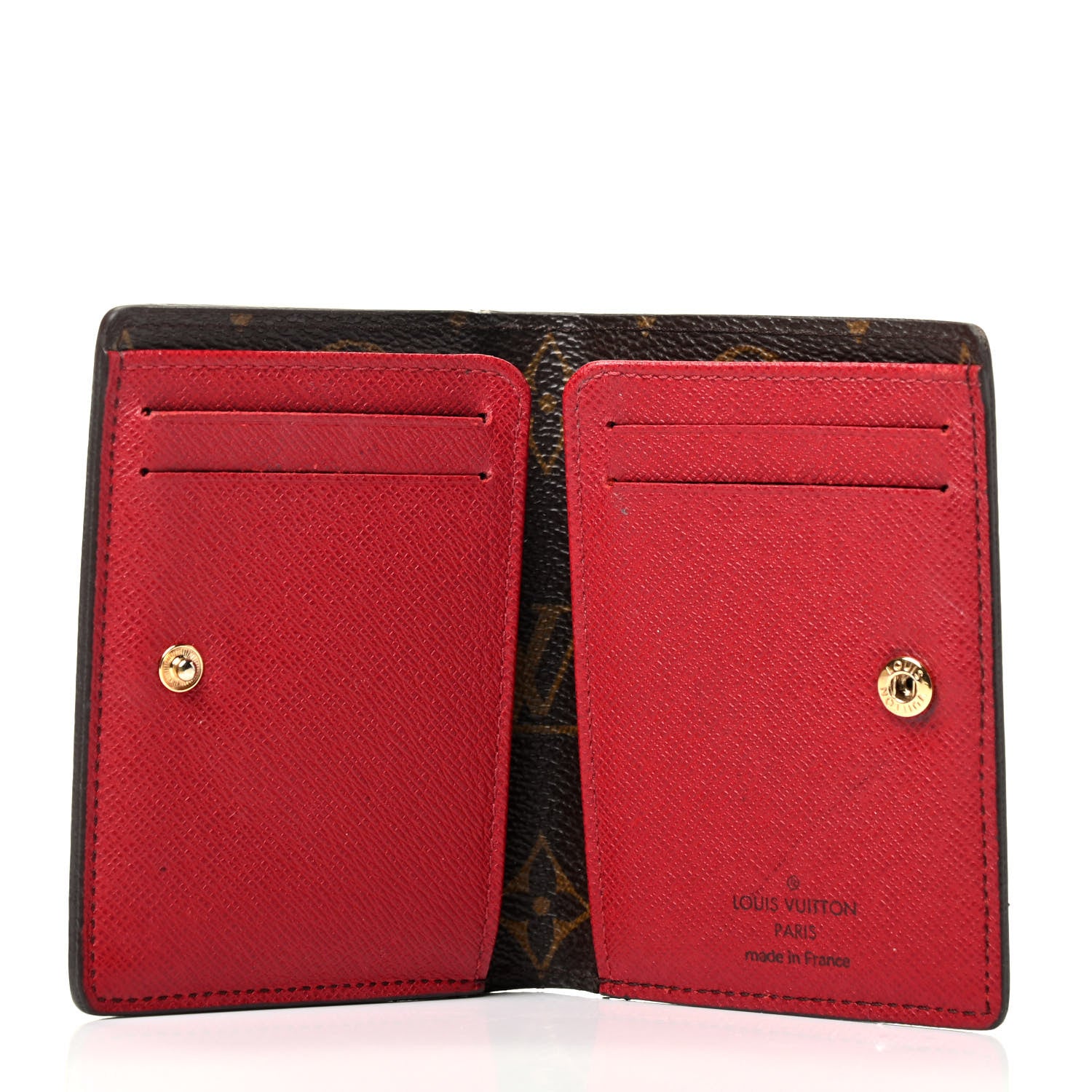 Louis Vuitton Monogram Compact Marie Wallet Rouge 4 of 4