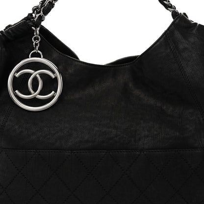 Chanel Calfskin Baby Coco Cabas Black 9 of 11