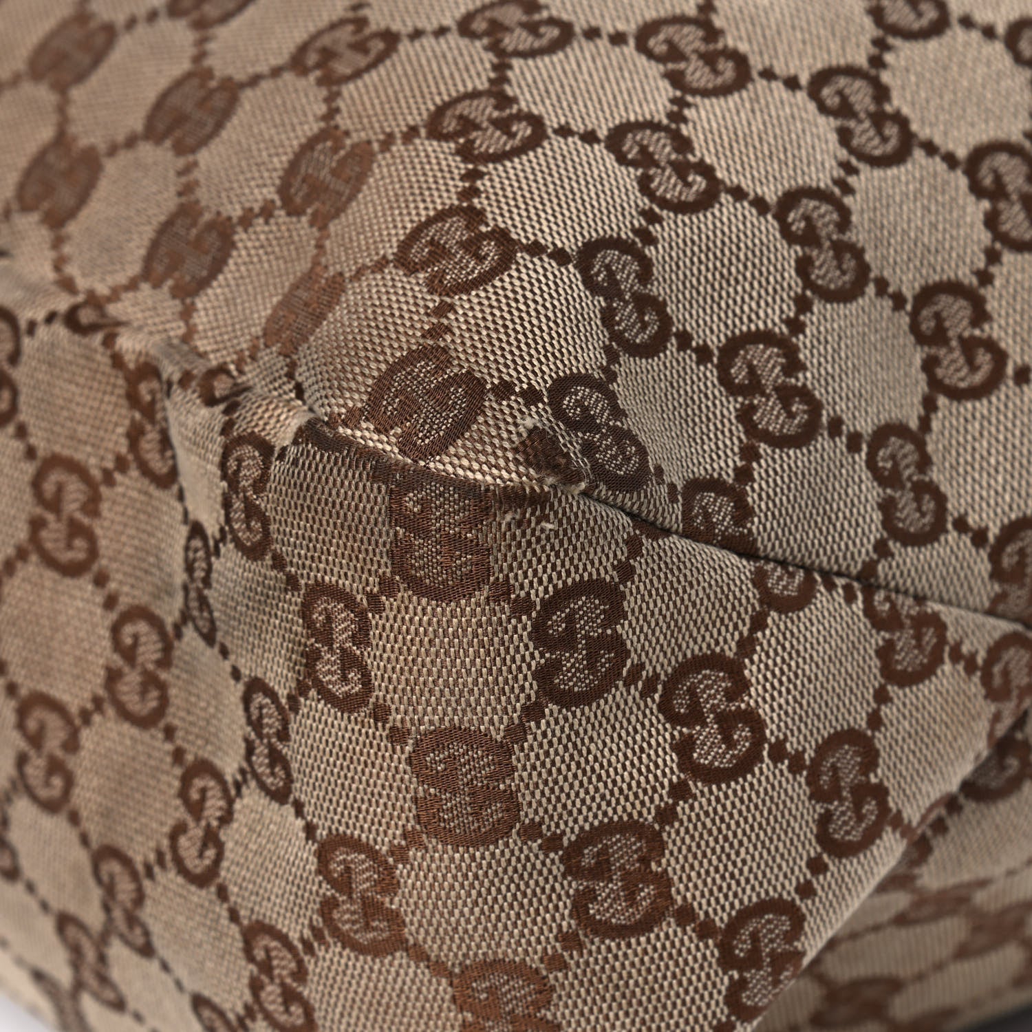 Gucci Monogram Large Horsebit Chain Hobo Dark Brown 8 of 12