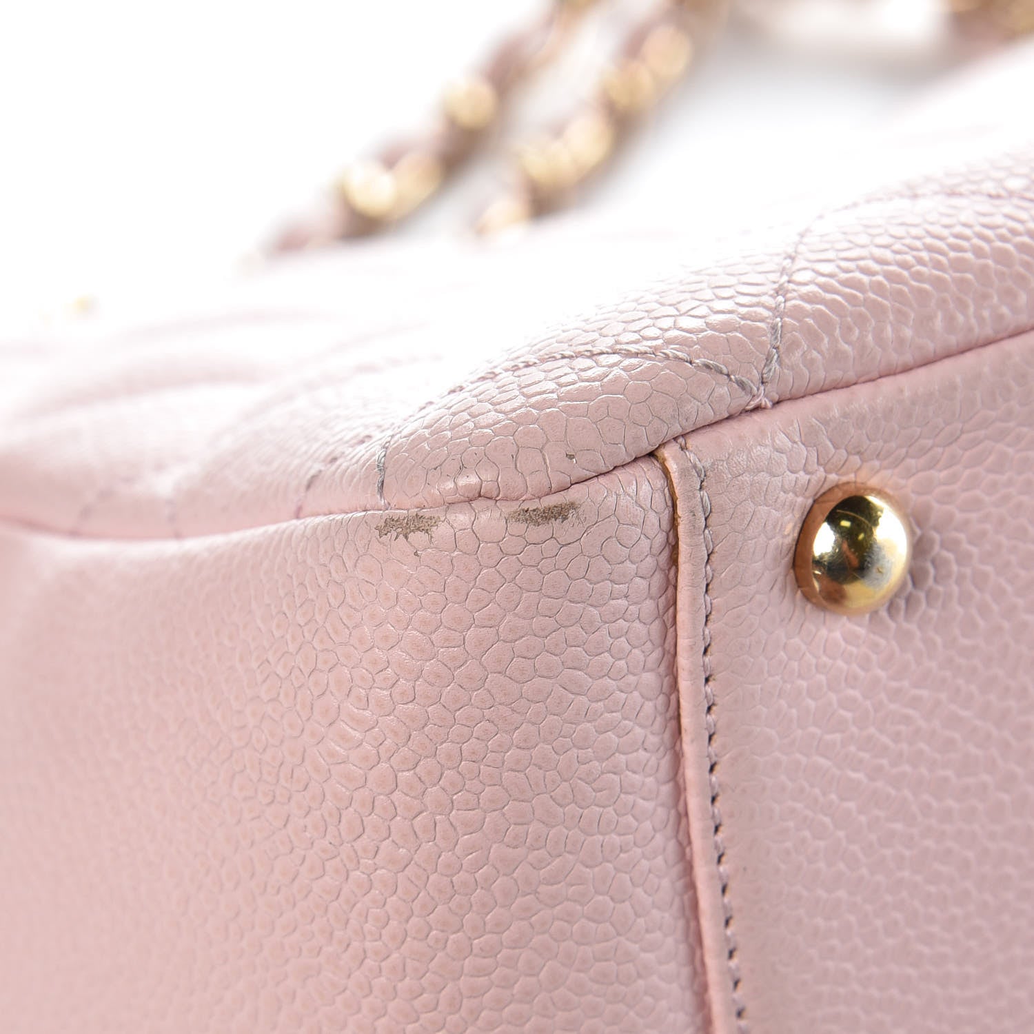 Chanel Caviar Quilted Petit Timeless Shopping Tote PTT Pink 17 of 18