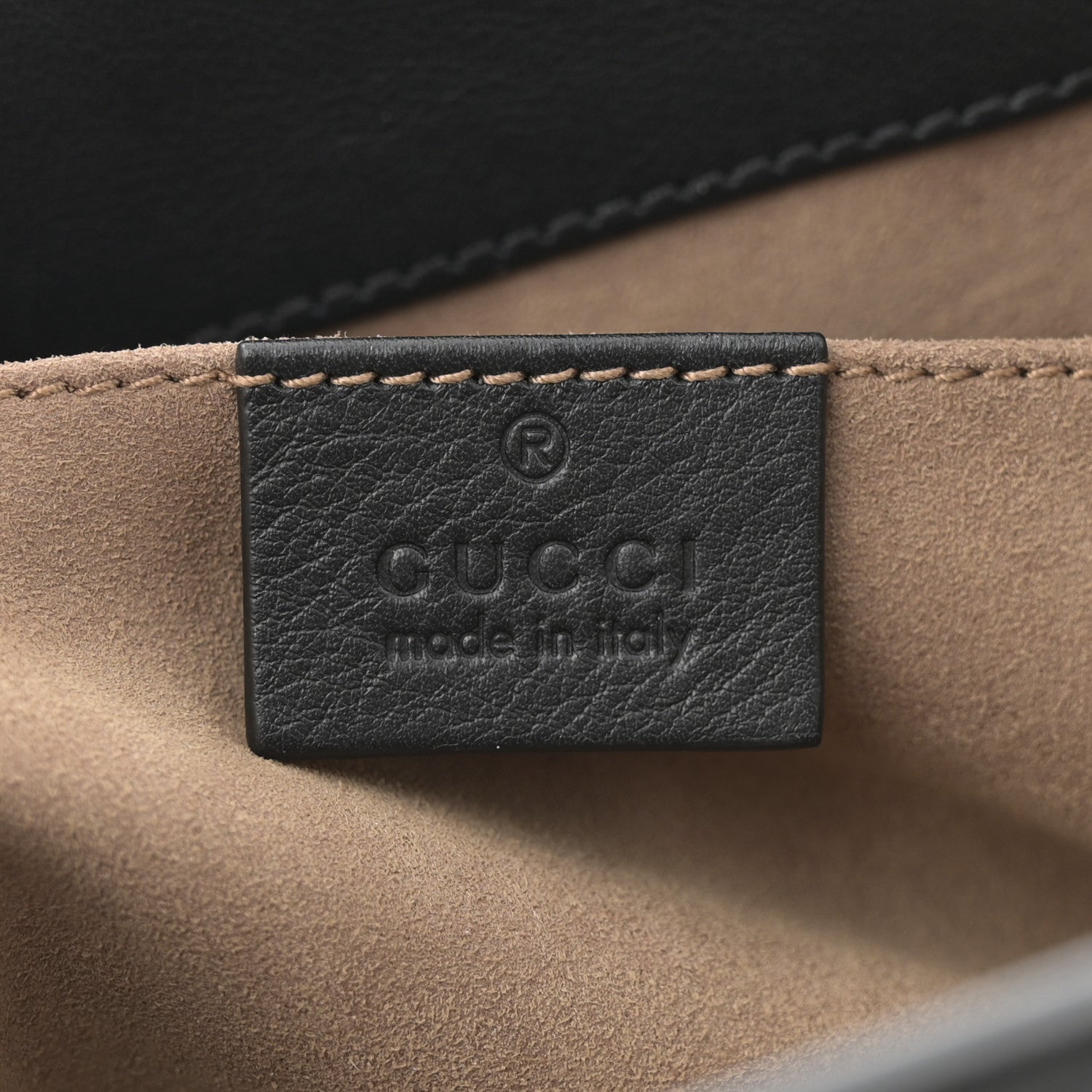 Gucci GG Supreme Monogram Small Padlock Tote Black 6 of 11