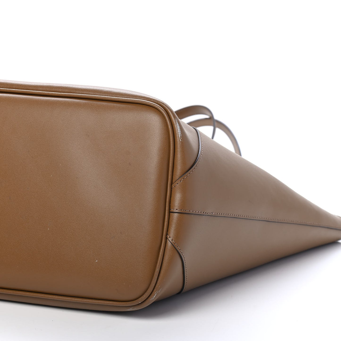 Smooth Calfskin Wing Shopper Tote Military Green