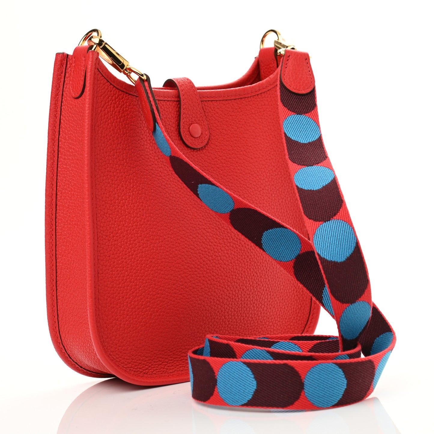 Taurillon Maurice Flipperball Sangle Evelyne TPM Rouge De Coeur Bleu Frida
