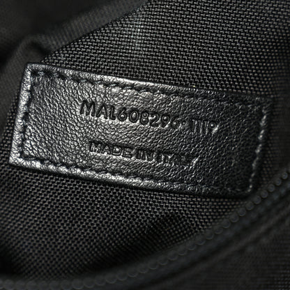 Saint Laurent Canvas Calfskin Sid Backpack Black 12 of 23