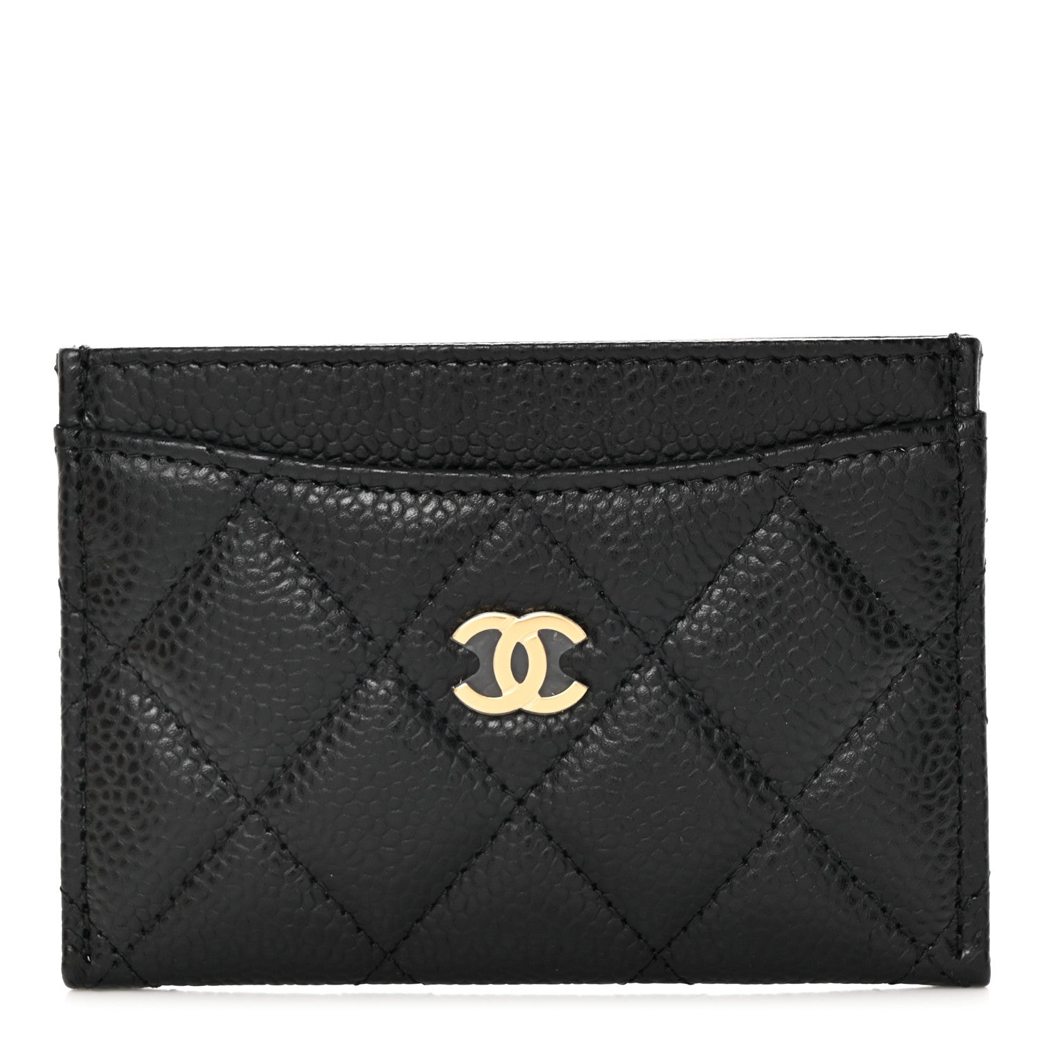 Chanel Caviar Quilted Card Holder Black 1 of 9