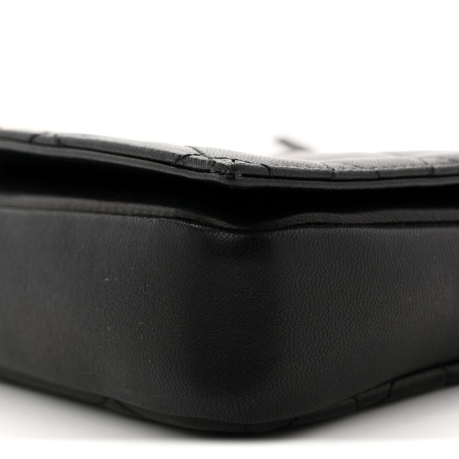 Saint Laurent Lambskin Quilted Monogram Kate 99 Black 10 of 10