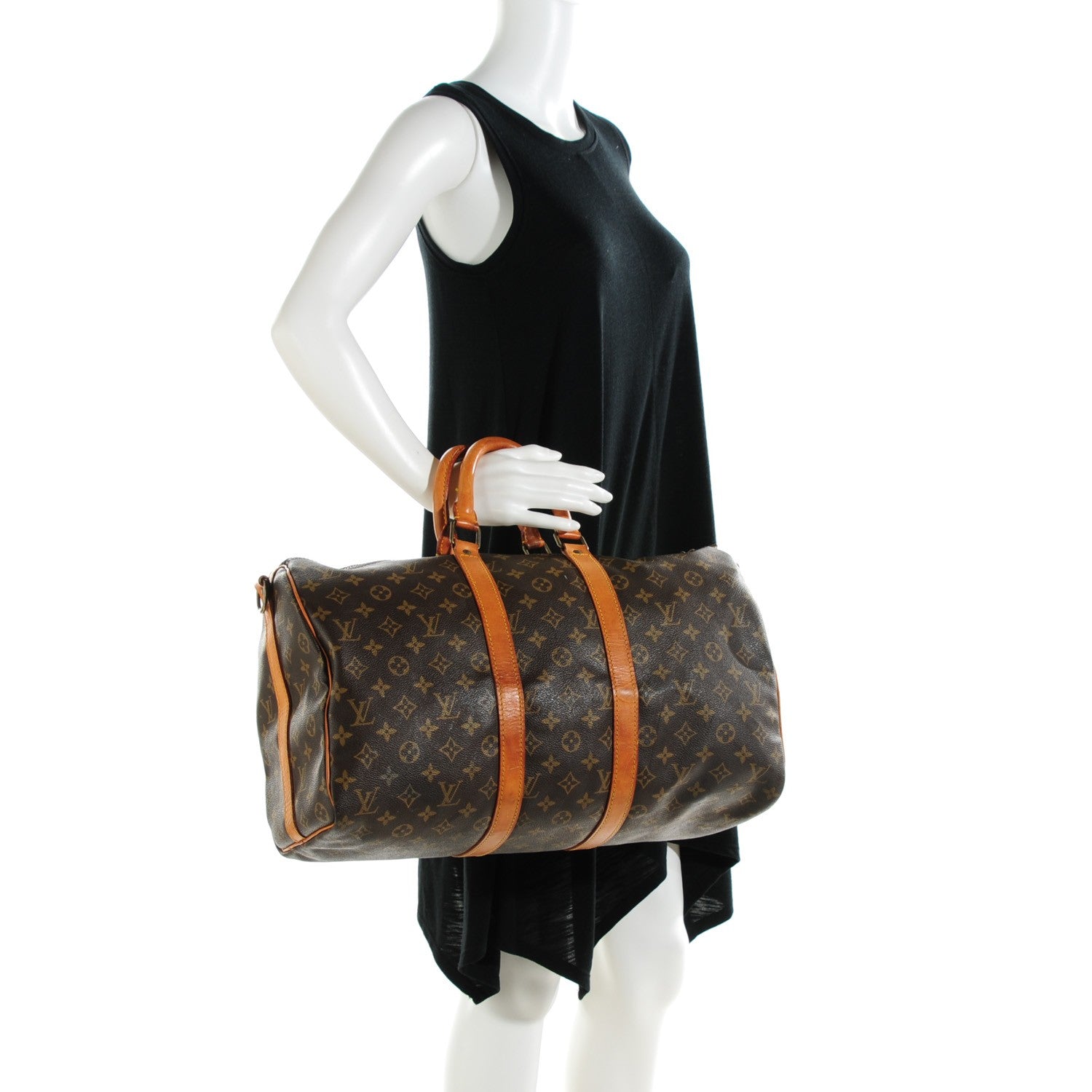 Louis Vuitton Monogram Keepall Bandouliere 45 5 of 12
