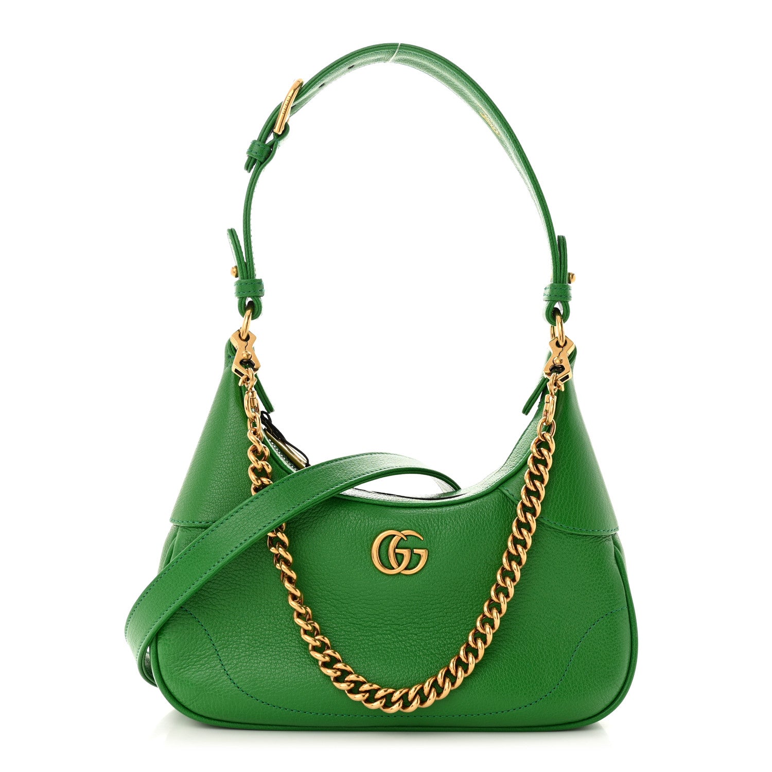 Gucci Goatskin Small Aphrodite Shoulder Bag New Shamarock 1 of 13