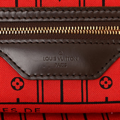 Louis Vuitton Damier Ebene Neverfull MM 6 of 10