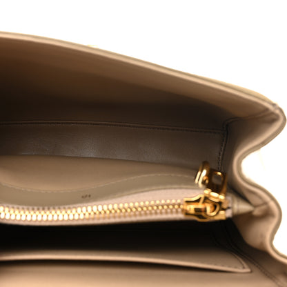 Celine Satinated Calfskin Mini 16 Top Handle Bag Beige 4 of 12