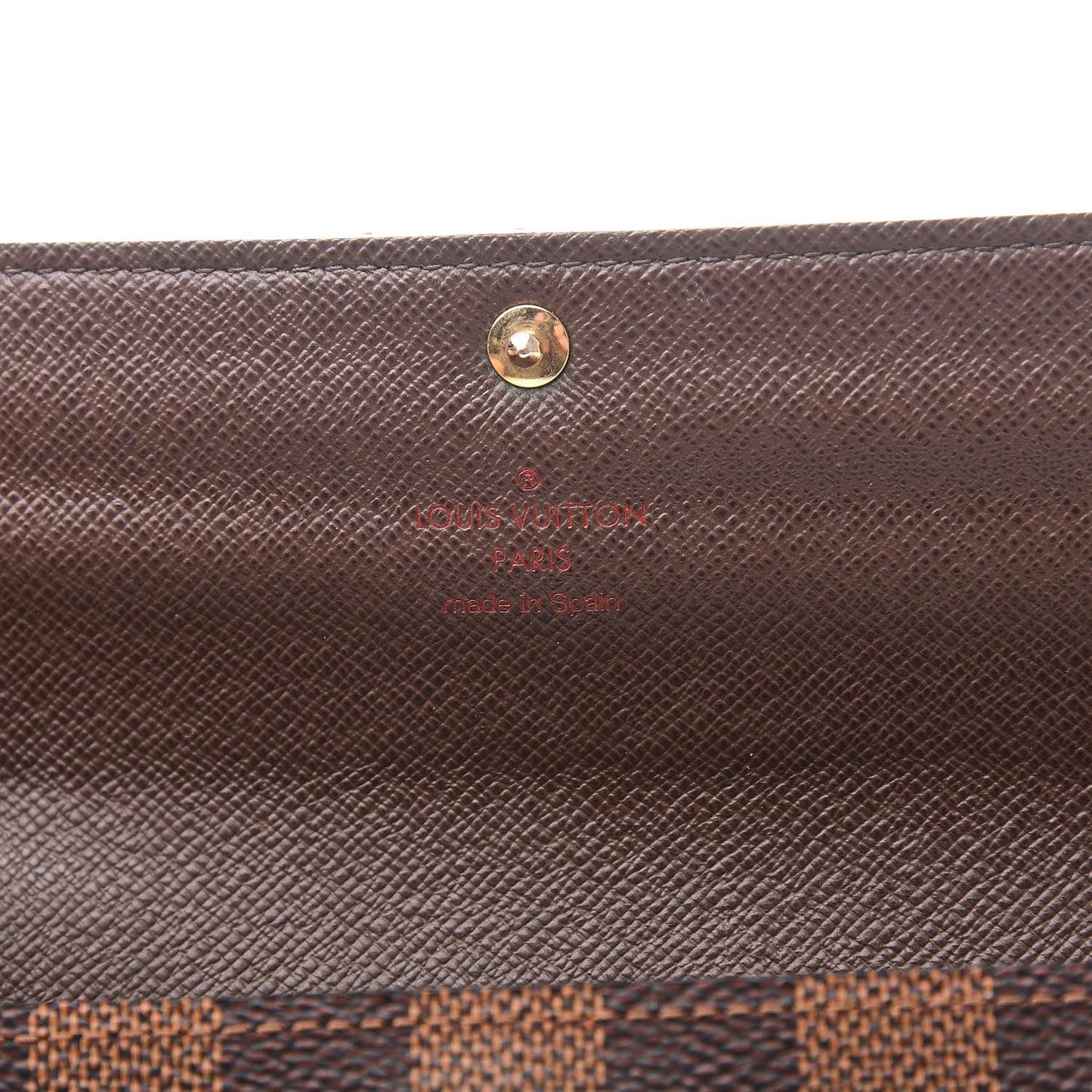 Damier Ebene Sarah Wallet