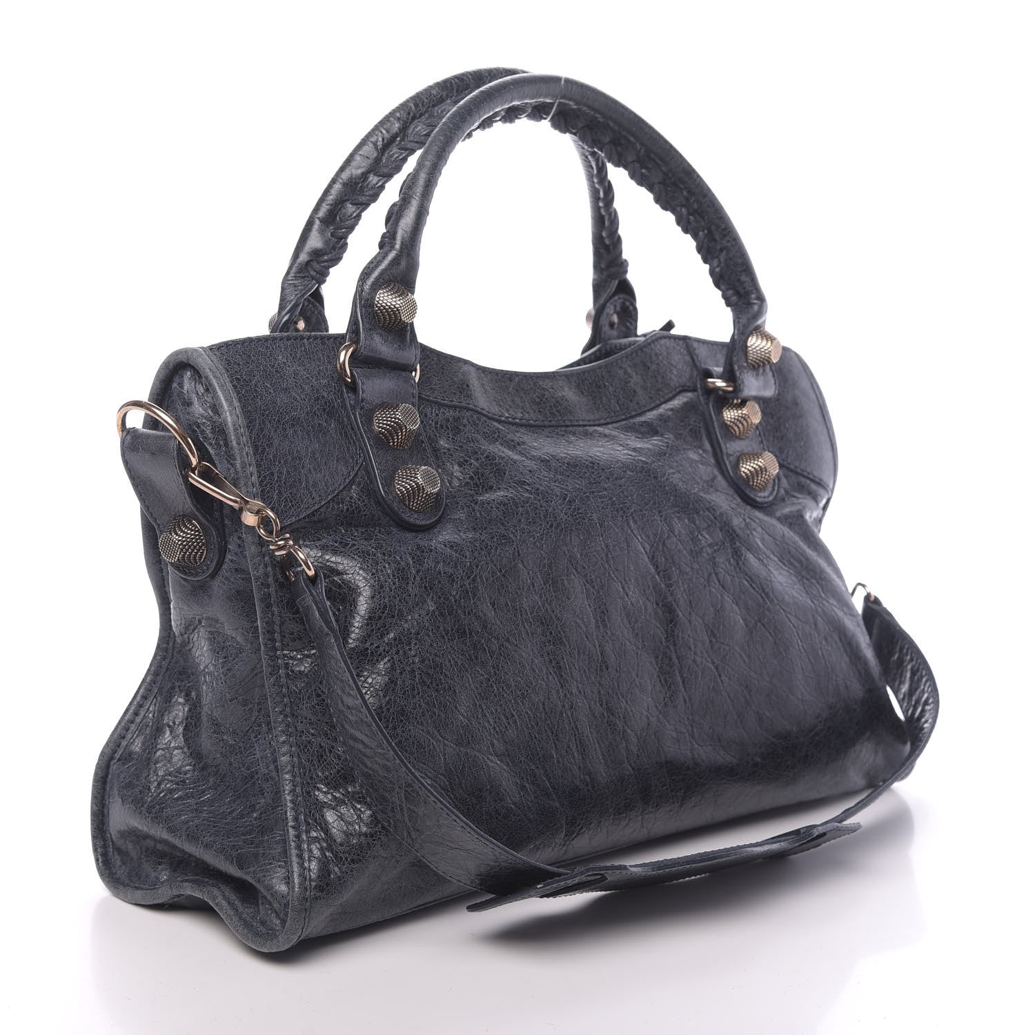 Balenciaga Agneau Giant 21 Rose Gold Hardware City Dark Night 3 of 10