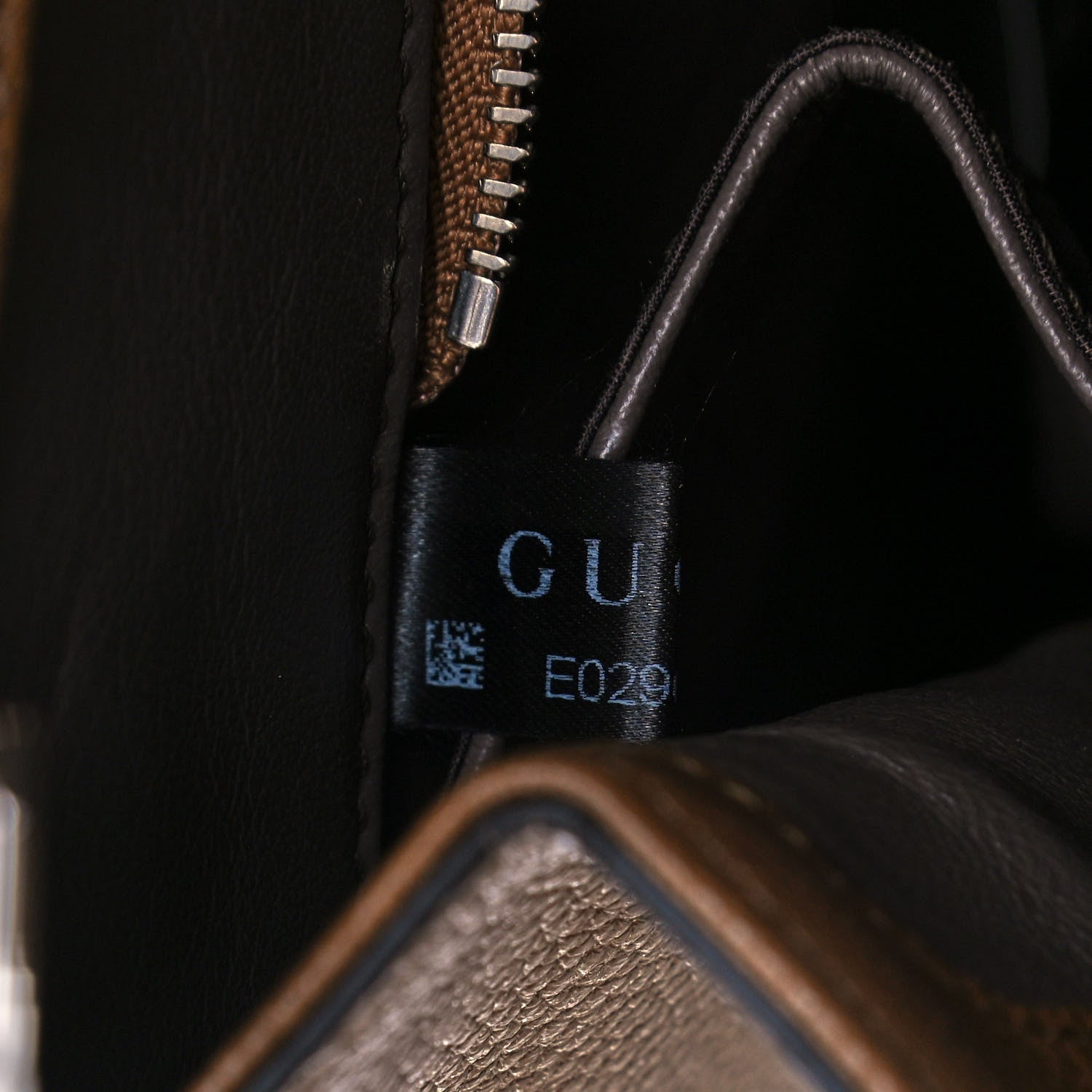 Gucci Grainy Calfskin Medium Zumi Top Handle Bag Friky Taupe 9 of 12