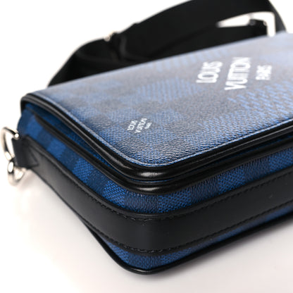 Louis Vuitton Damier 3D Studio Messenger Navy 7 of 8