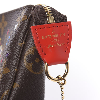 Louis Vuitton Monogram 2020 Christmas Animation Bumper Cars Mini Pochette Accessories Coquelicot 6 of 8