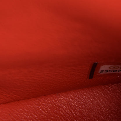 Chanel Lambskin Quilted Mini Square Flap Red 7 of 10
