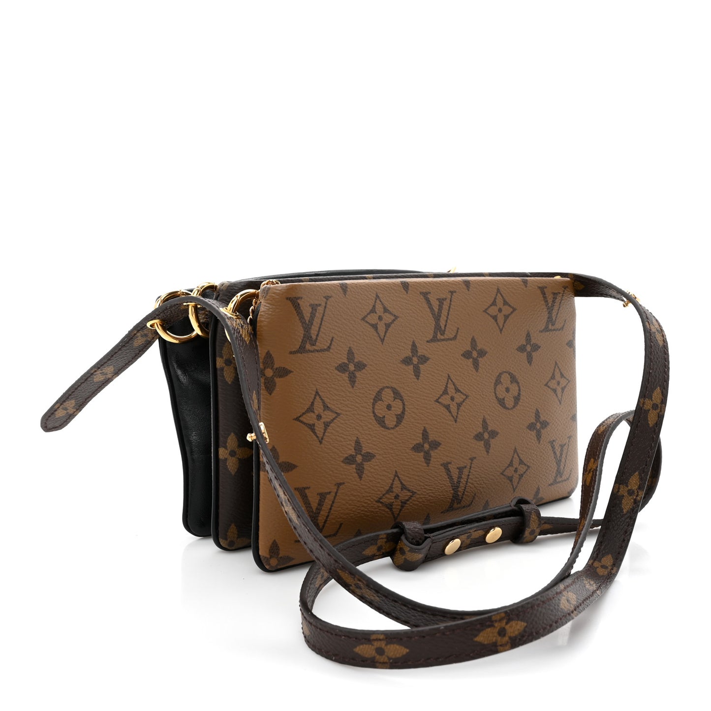Reverse Monogram Lambskin LV3 Pouch