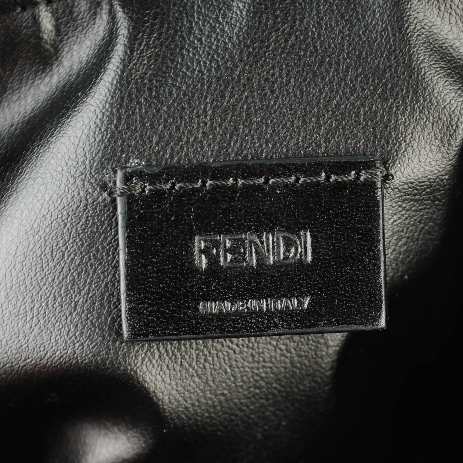 Fendi Nylon Roma Print Cosmetic Pouch Cassis Paglia 6 of 7